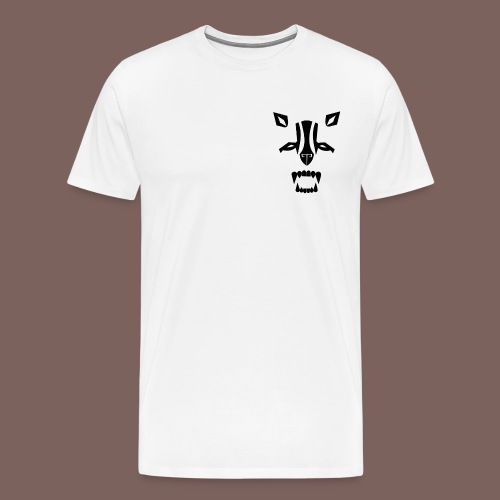 DLB white background - Men's Premium T-Shirt