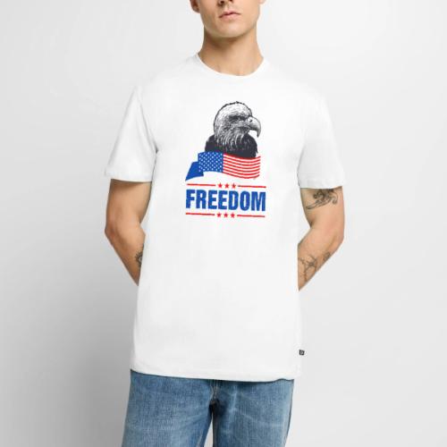 American Eagle of Freedom - Men's Premium T-Shirt