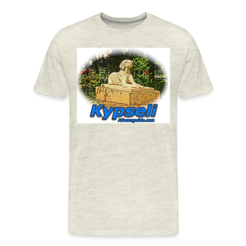 kypseli dog jpg - Men's Premium T-Shirt