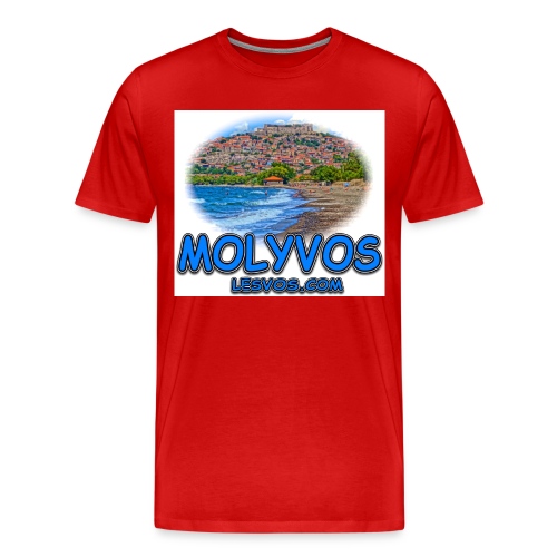 Lesvos Molyvos Best jpg - Men's Premium T-Shirt