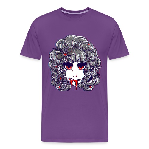 monstergirl shirt copy 1 png - Men's Premium T-Shirt