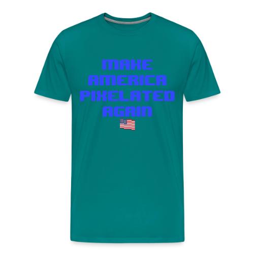Pixelated America - Men's Premium T-Shirt