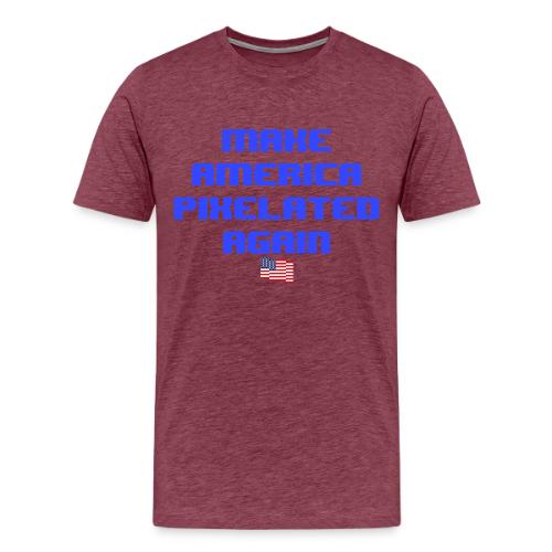 Pixelated America - Men's Premium T-Shirt