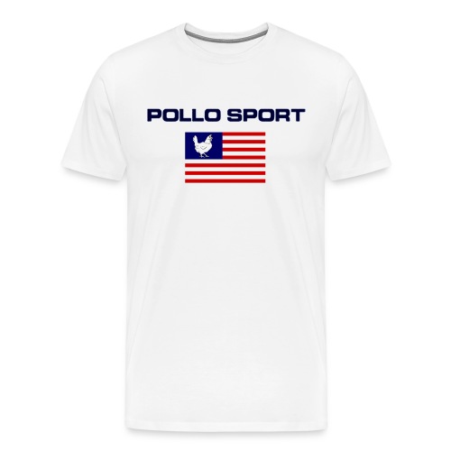 Pollo Sport Logo - Men's Premium T-Shirt
