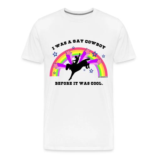 Gay Cowboy - Men's Premium T-Shirt