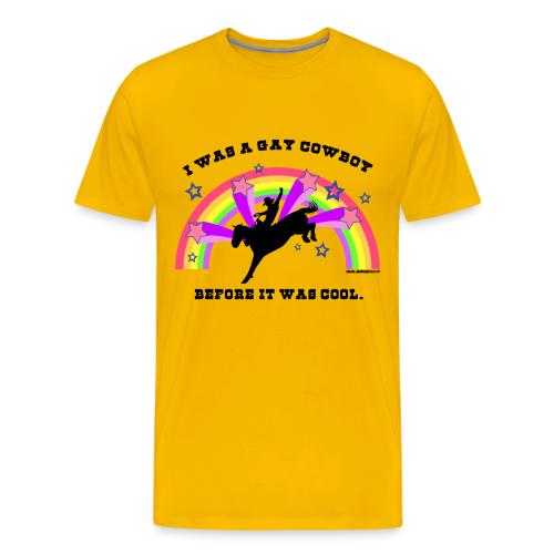 Gay Cowboy - Men's Premium T-Shirt