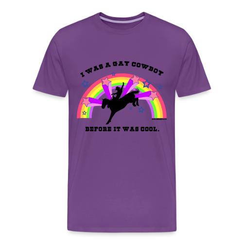 Gay Cowboy - Men's Premium T-Shirt