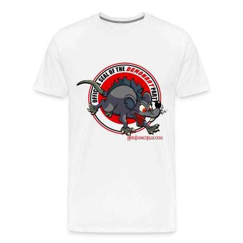 Official Seal of the DEMONRATS Party - Men's Premium T-Shirt