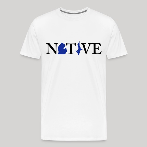Native Michigander - Men's Premium T-Shirt
