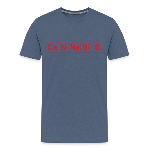 Periodic Cannabis Red/White - Men's Premium T-Shirt