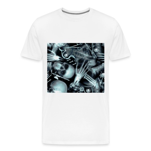 Skull X Ray - Men's Premium T-Shirt