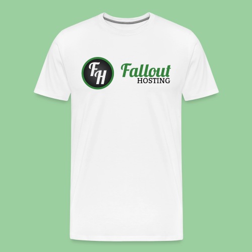 Fallout Hosting Classic Logo - Men's Premium T-Shirt