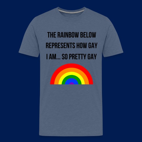 pretty gay - Men's Premium T-Shirt