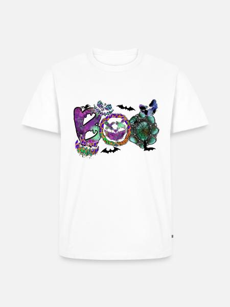 Boo - Men's Premium T-Shirt - white