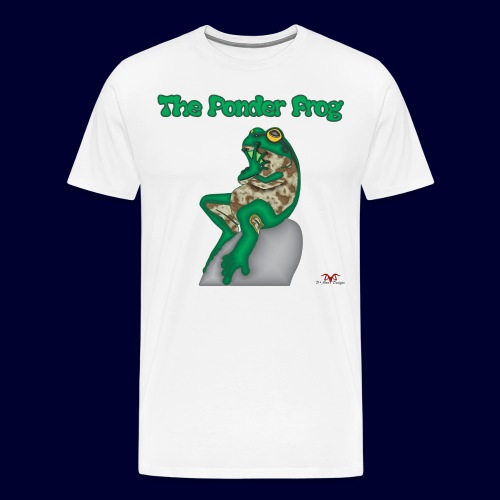 THE PONDER FROG - Men's Premium T-Shirt