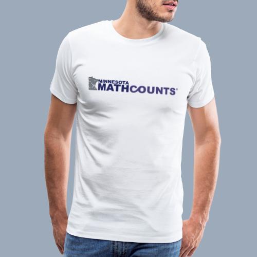 Minnesota MATHCOUNTS Gray State - Men's Premium T-Shirt