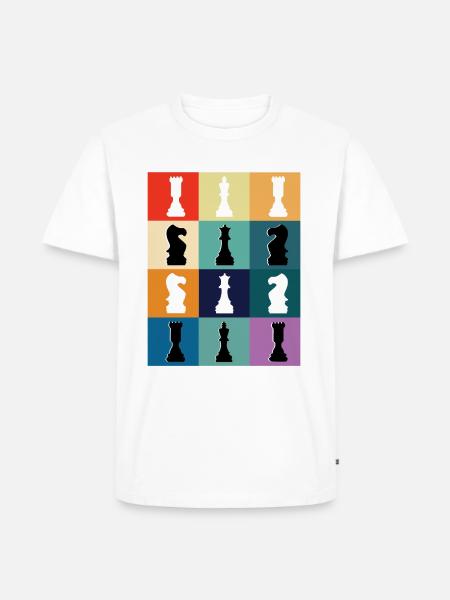 Chess Piece - Men's Premium T-Shirt - white