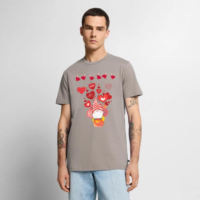Design wrapped in love hearts, vibrating in love.