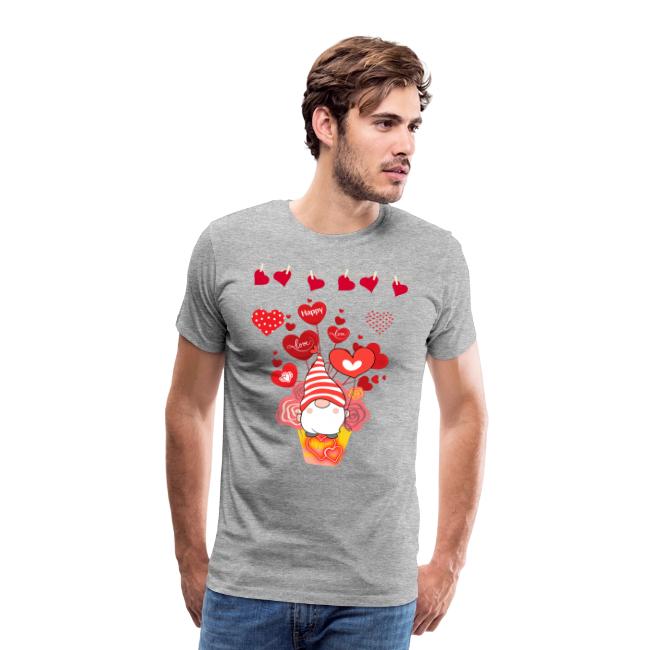 Design wrapped in love hearts, vibrating in love.
