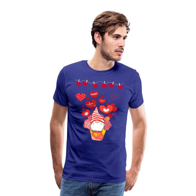 Design wrapped in love hearts, vibrating in love.