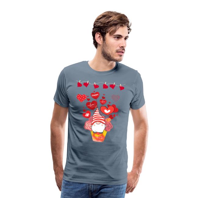 Design wrapped in love hearts, vibrating in love.