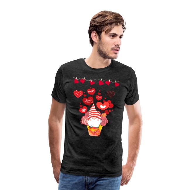 Design wrapped in love hearts, vibrating in love.
