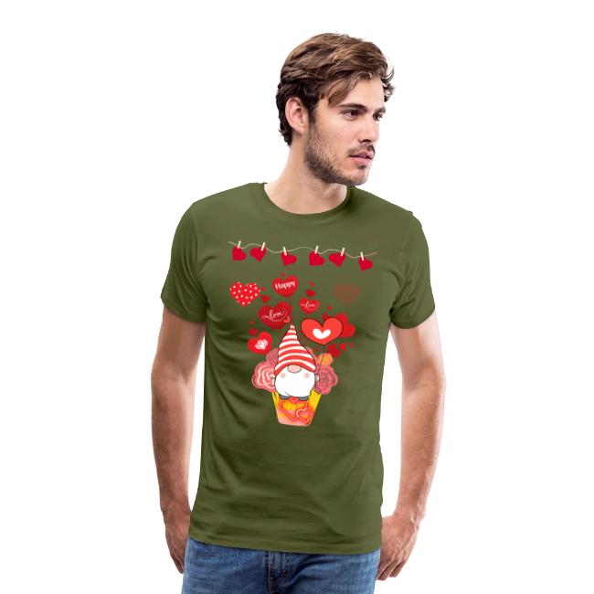Design wrapped in love hearts, vibrating in love.