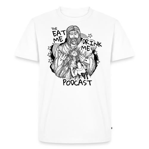 Eat Me Drink Me Podcast revamped logo - Men's Premium T-Shirt