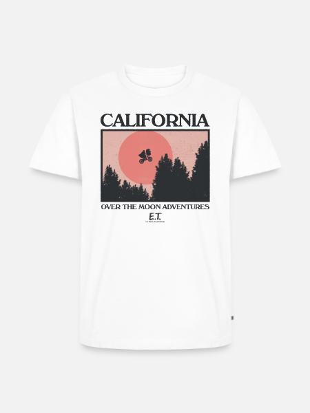 E.T. California Over The Moon Adventures - Men's Premium T-Shirt - white