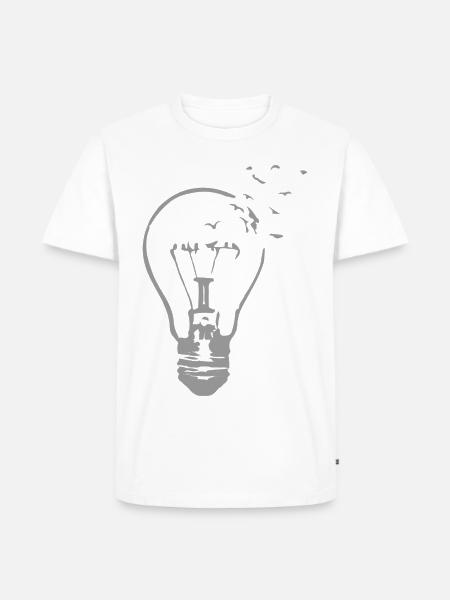 Broken Light - Men's Premium T-Shirt - white