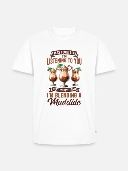 Mudslide Cocktail - Men's Premium T-Shirt - white