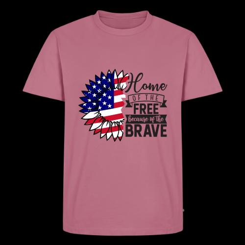 Home the free because of the brave - Men's Premium T-Shirt