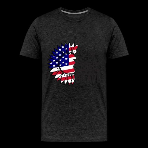 Home the free because of the brave - Men's Premium T-Shirt