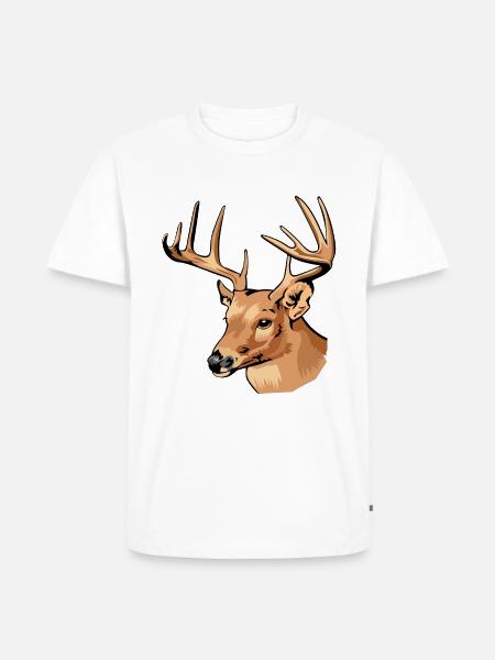 elk 2 - Men's Premium T-Shirt - white