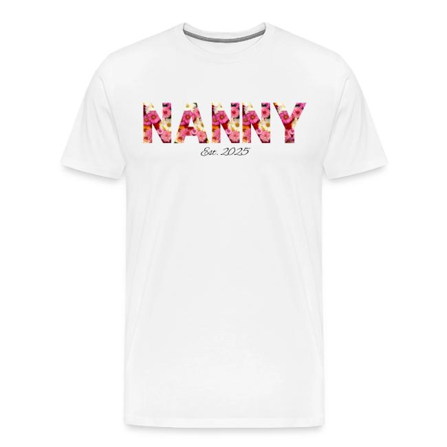 Nanny Est 2025 | Floral Pattern Font
