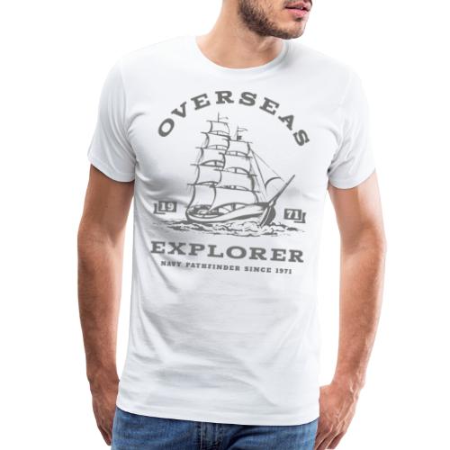 navigator boat sea explorer - Men's Premium T-Shirt