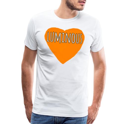 Luminous Candy Heart - Men's Premium T-Shirt