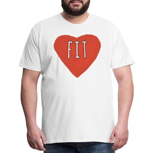Fit Candy Heart - Men's Premium T-Shirt