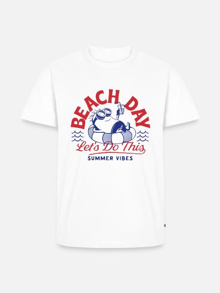 Minions Phil Beach Day Summer Vibes - Men's Premium T-Shirt - white