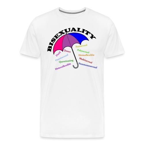 Bi+ Umbrella - Men's Premium T-Shirt