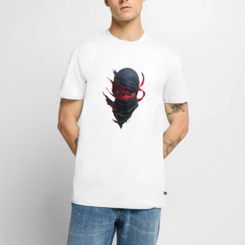 Crimson Stare Ninja - Men's Premium T-Shirt