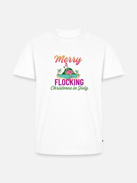 Christmas in July - Men's Premium T-Shirt - white