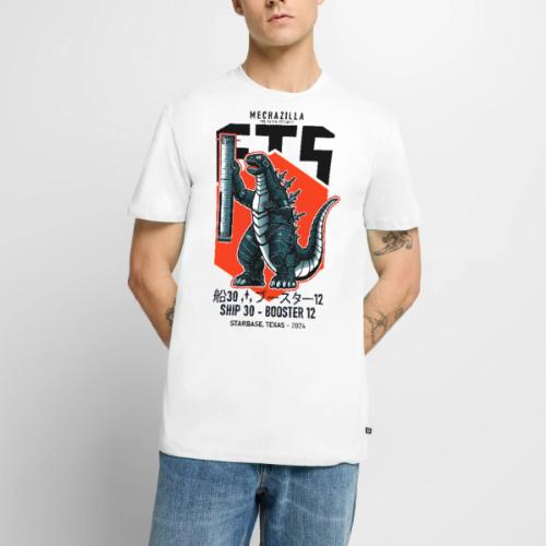 MECHAZILLA - FT-5, Black Text Edition - Men's Premium T-Shirt