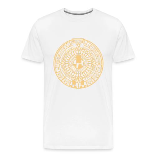 MayanCalendar Gold - Men's Premium T-Shirt