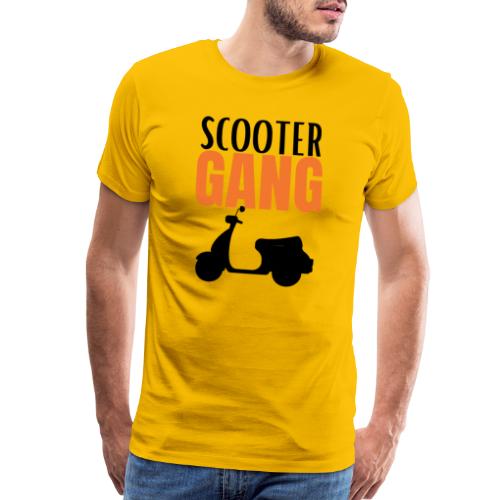 Funny Scooter Gang Motorbikes Riders Lovers - Men's Premium T-Shirt