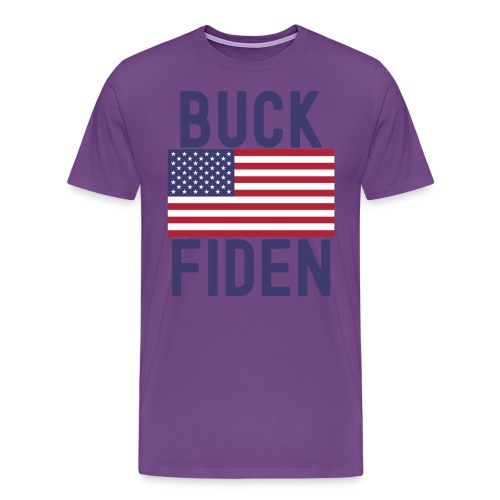 Buck Fiden (#FJB, Fuck Biden) - Men's Premium T-Shirt