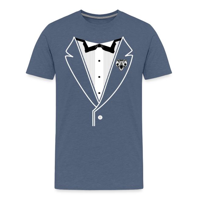 BEAR TUXEDO White Lines