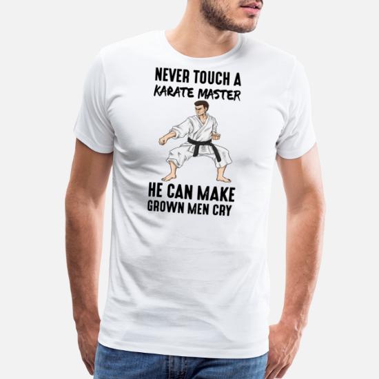 Karate Master Martial Arts Quotes Funny Gift' Men's Premium T-Shirt |  Spreadshirt