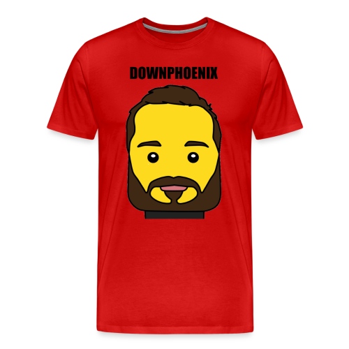Downphoenix Face Mode - Men's Premium T-Shirt