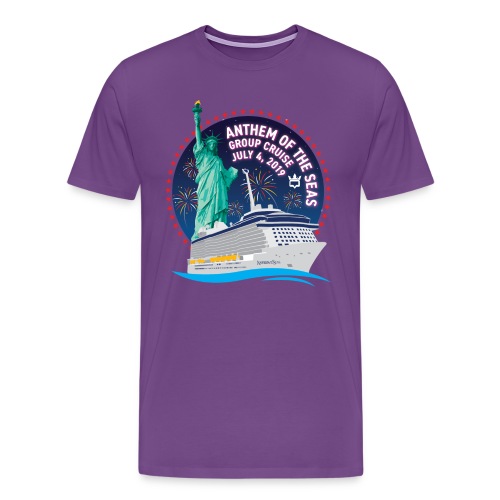 RCB Anthem of the Seas Lo - Men's Premium T-Shirt